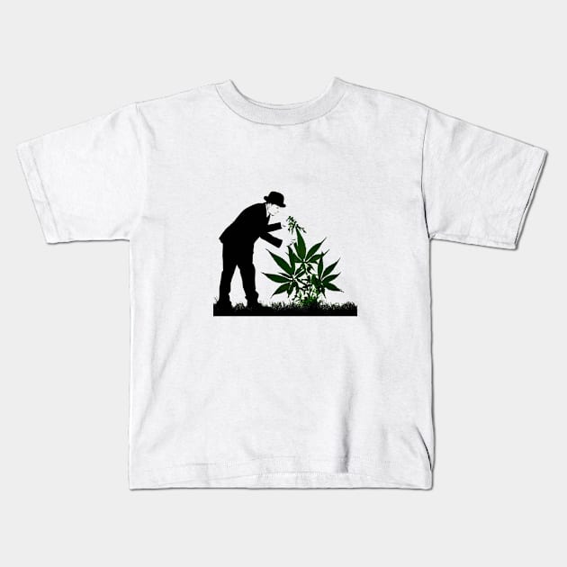 Banksy Buds Kids T-Shirt by PrintzStore